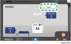 Käyttöpaneelin näyttö