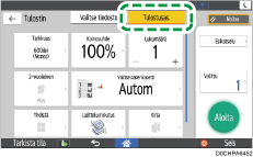 Käyttöpaneelin näyttö