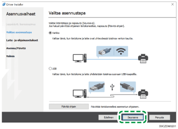 Ajurin asennuksen kuva