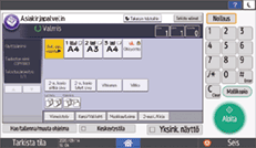 Käyttöpaneelin näyttö