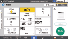 Käyttöpaneelin näyttö