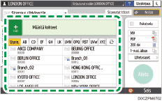Käyttöpaneelin näyttö