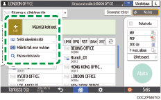 Käyttöpaneelin näyttö