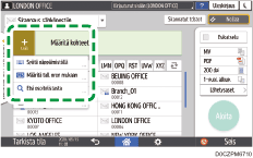 Käyttöpaneelin näyttö