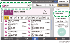 Käyttöpaneelin näyttö