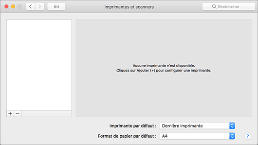 Illustration de l'écran Pilote