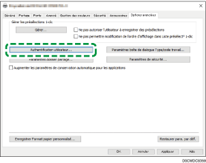 Illustration de l'écran Pilote