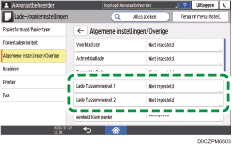 Afbeelding van bedieningspaneel