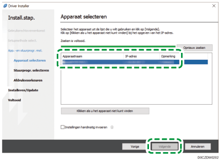 Illustratie van installatieprogramma van stuurprogramma