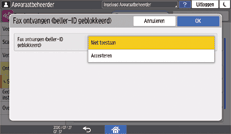 Afbeelding van bedieningspaneel