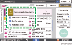 Afbeelding van bedieningspaneel