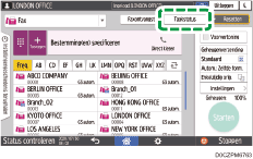 Afbeelding van bedieningspaneel