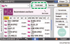 Afbeelding van bedieningspaneel