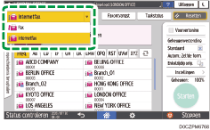 Afbeelding van bedieningspaneel