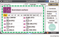 Afbeelding van bedieningspaneel