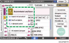 Afbeelding van bedieningspaneel