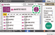 Afbeelding van bedieningspaneel