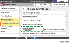 Afbeelding van bedieningspaneel