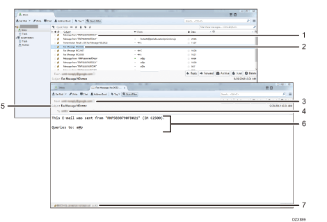 Illustratie computerscherm