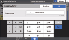 Afbeelding van bedieningspaneel