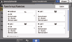 Afbeelding van bedieningspaneel