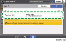 Afbeelding van bedieningspaneel