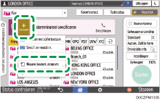 Afbeelding van bedieningspaneel