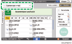 Afbeelding van bedieningspaneel
