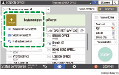Afbeelding van bedieningspaneel