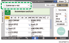 Afbeelding van bedieningspaneel