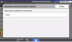 ilustracja ekranu panela operacyjnego