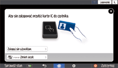 ilustracja ekranu panela operacyjnego