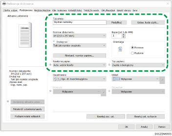 Ilustracja ekranu sterownika