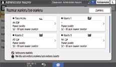 ilustracja ekranu panela operacyjnego