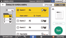 ilustracja ekranu panela operacyjnego