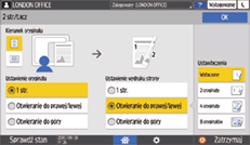 ilustracja ekranu panela operacyjnego
