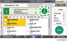 ilustracja ekranu panela operacyjnego