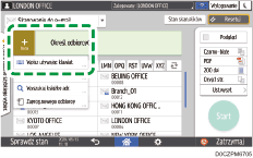 ilustracja ekranu panela operacyjnego