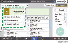 ilustracja ekranu panela operacyjnego