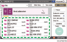 ilustracja ekranu panela operacyjnego