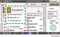 ilustracja ekranu panela operacyjnego
