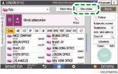 ilustracja ekranu panela operacyjnego
