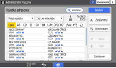 ilustracja ekranu panela operacyjnego