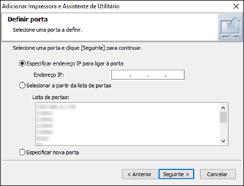 Ilustração do programa de instalação de drivers