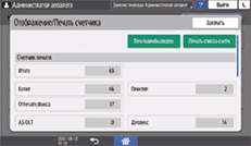 Иллюстрация экрана панели управления