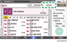 Bild på användarpanelens skärm