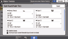 İşletim paneli ekran görseli
