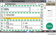 İşletim paneli ekran görseli