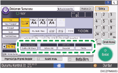 İşletim paneli ekran görseli