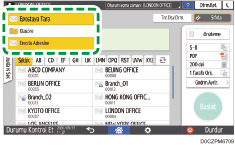 İşletim paneli ekran görseli